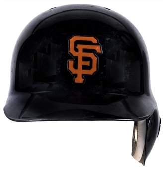 2010 Matt Cain Game Used San Francisco Giants Batting Helmet (MLB Authenticated & JT Sports)